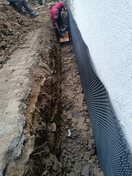 Kellerabdichtung Baustelle Foto 3