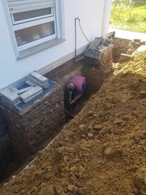 Kellerabdichtung Baustelle Foto 5